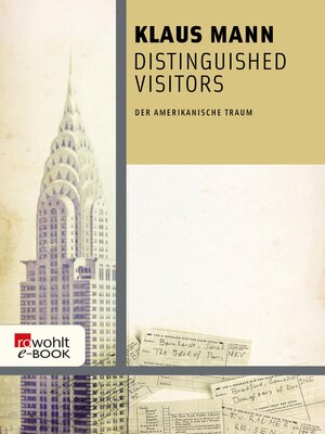cover image of Distinguished Visitors